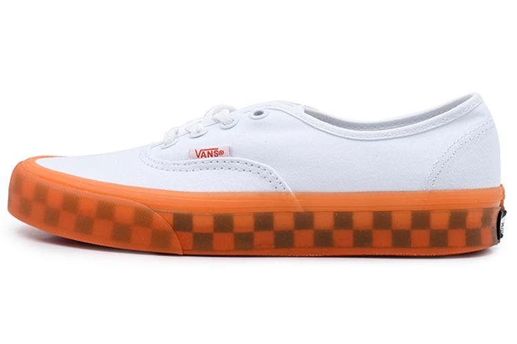 Кеды Vans VN0A5KRDAVE белые и оранжевые