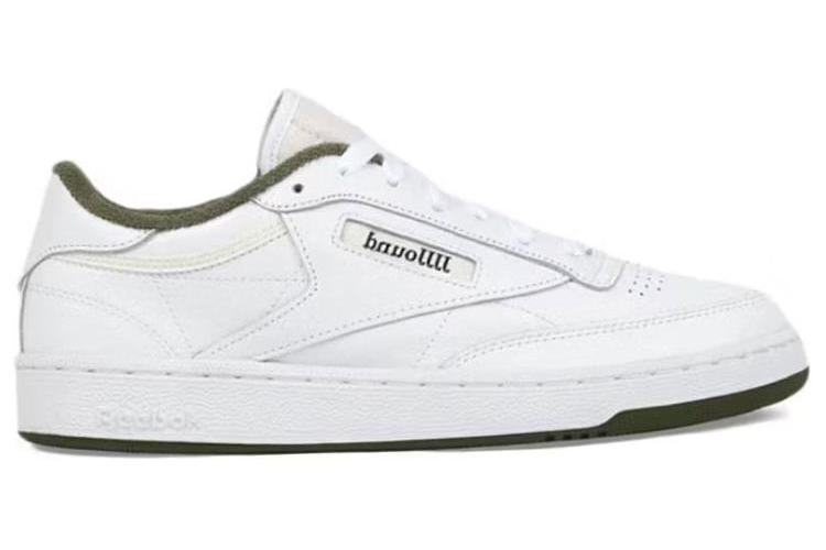 Кеды унисекс Reebok Club C JJJJound белые, 37.5 EU