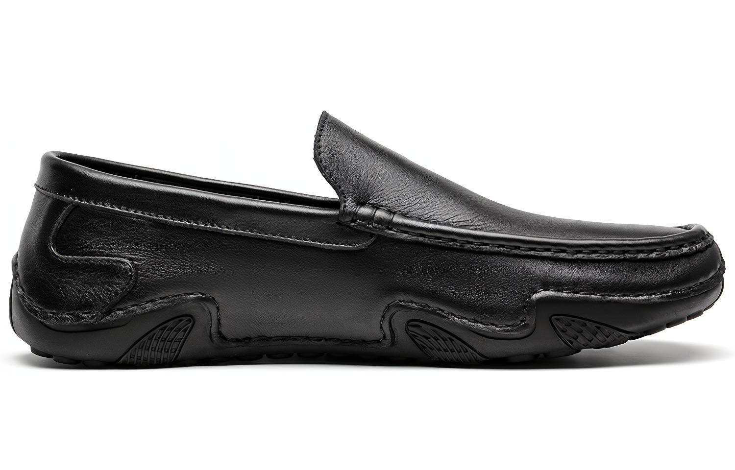 Мокасины мужские JEEP B10386710B черные, 42 EU