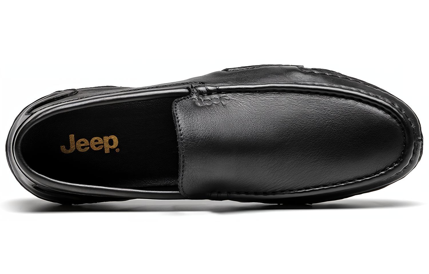 Мокасины мужские JEEP B10386710B черные, 42 EU