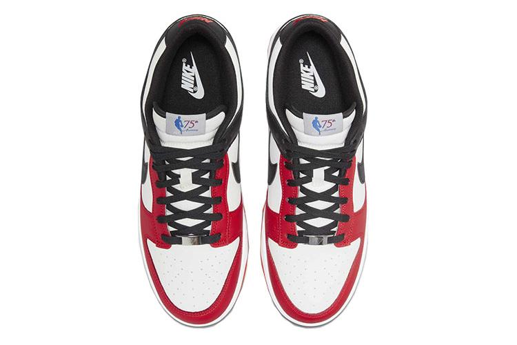 Кеды мужские Nike Dunk Low EMB NBA 75th Anniversary Chicago, 40 EU