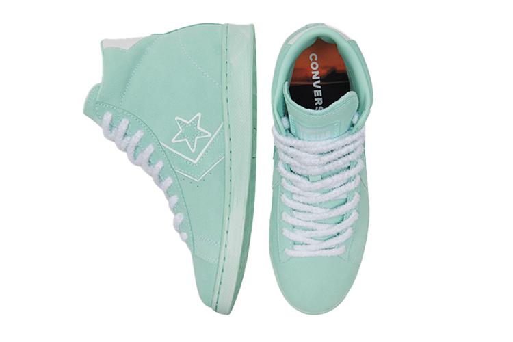 Кеды унисекс Converse Pro Leather Hometown зеленые, 36 EU