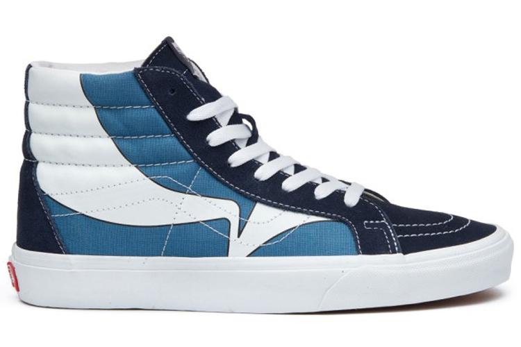Кеды унисекс Vans SK8-Hi Reissue Warp Parisian Night Navy, 37 EU