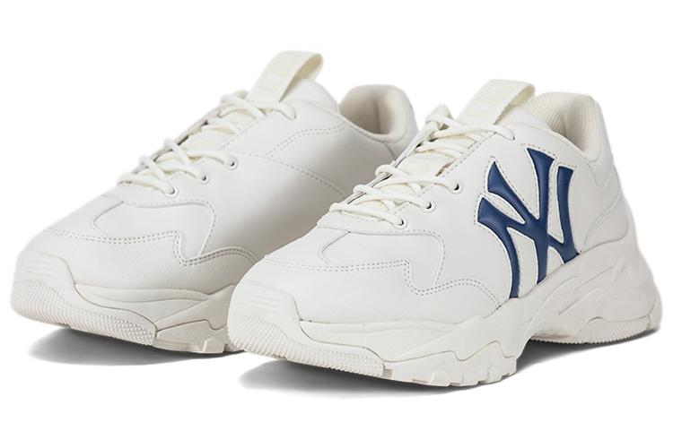 Кроссовки унисекс MLB Big Ball Chunky 3D белые, 37.5 EU