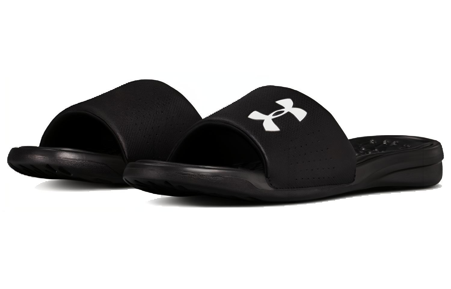 Сланцы мужские Under Armour Playmaker черные, 40 EU