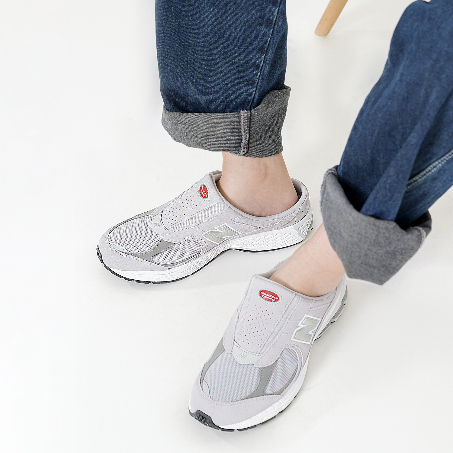 Кроссовки мужские New Balance 2002R Mule Rain Cloud, 44 EU