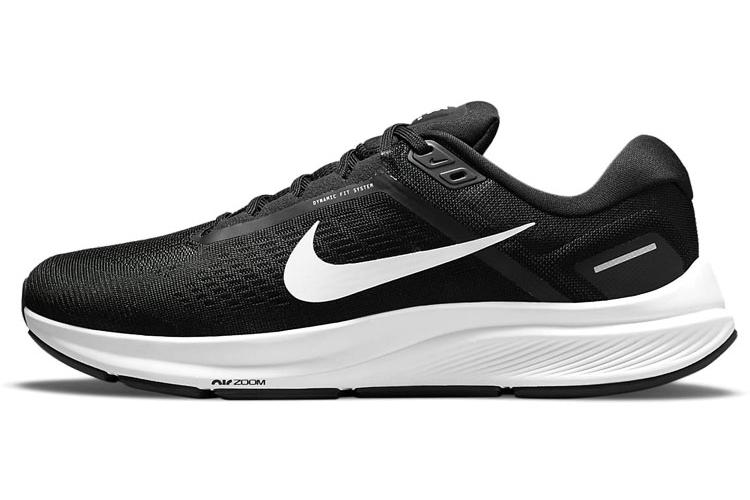Беговые кроссовки мужские Nike Air Zoom Structure 24 черные, 44.5 EU