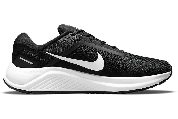 Беговые кроссовки мужские Nike Air Zoom Structure 24 черные, 44.5 EU