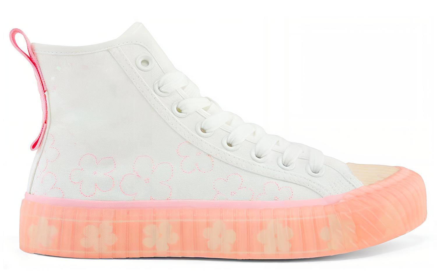 Кеды Kappa K0BW5VS22D-012 бело-розовые, 36 EU