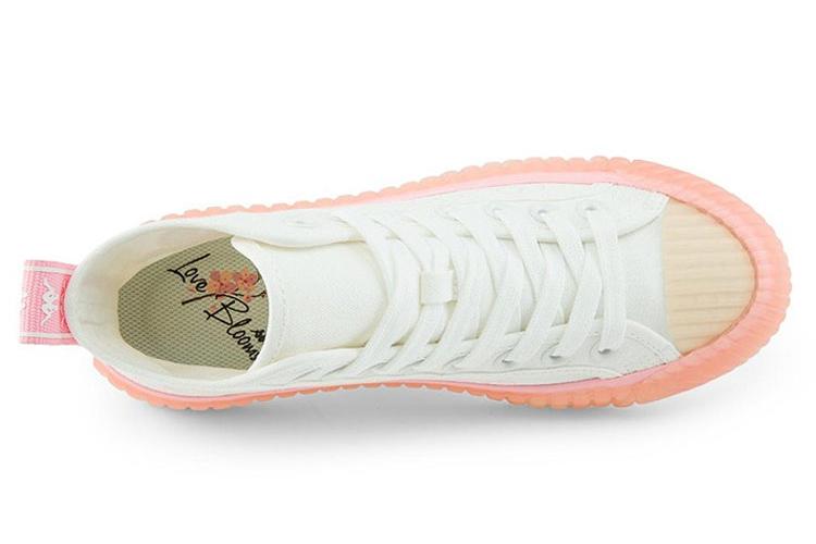 Кеды Kappa K0BW5VS22D-012 бело-розовые, 36 EU