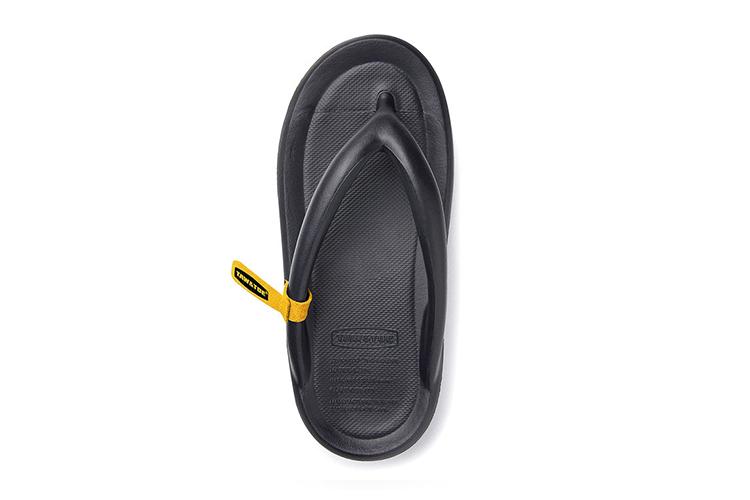 Шлепанцы унисекс TAW&TOE Quiet черные, 38 EU