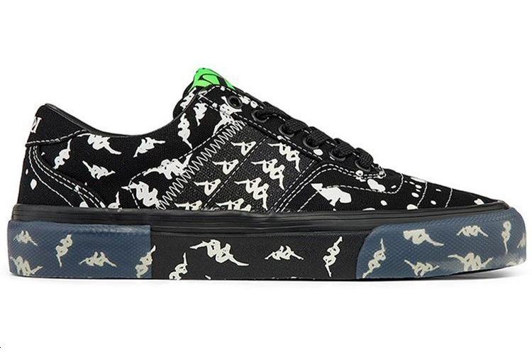 Кеды унисекс Kappa K0BY5CS03-990B черно-белые, 37 EU