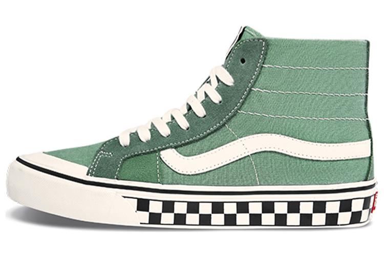 Кеды унисекс Vans SK8-Hi 138 Decon SF зелёный черный белый