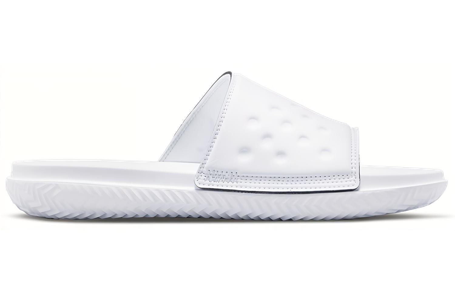 Шлепанцы мужские Jordan Play Slide белые, 40 EU