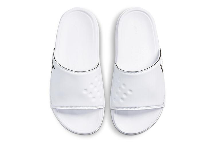 Шлепанцы мужские Jordan Play Slide белые, 40 EU