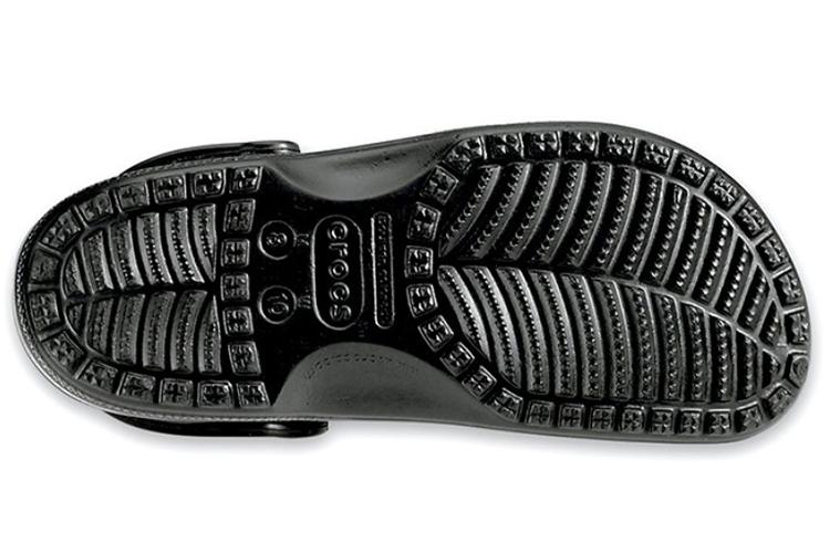 Шлепанцы унисекс Crocs Classic Beach Sandals черные, 36-37 EU