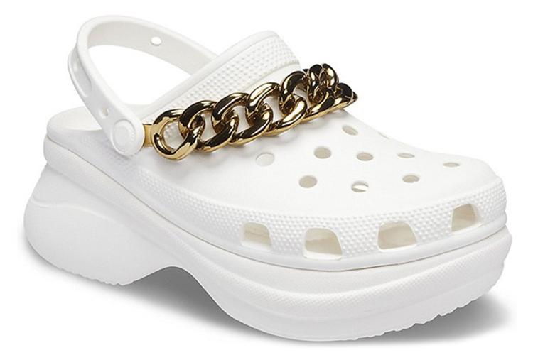 Сандалии женские Crocs Retro Chain белые, 34-35 EU