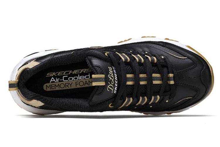 Беговые кроссовки женские Skechers Sport черные, 35 EU