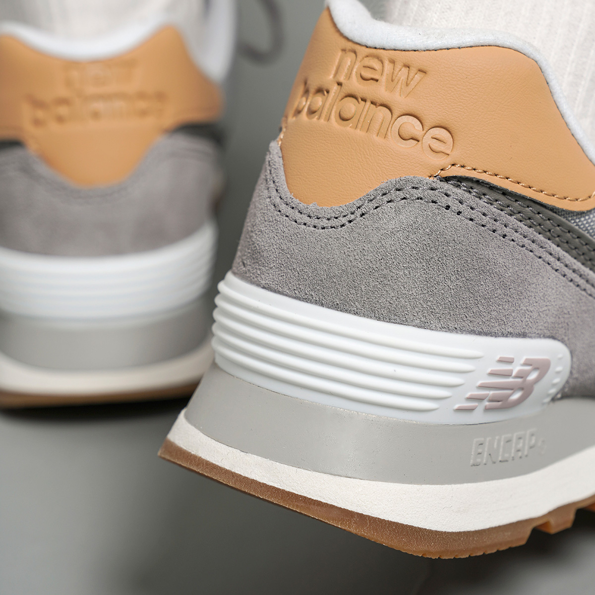 Кроссовки женские New Balance 574 Tencel Steel Rose Water, 35 EU