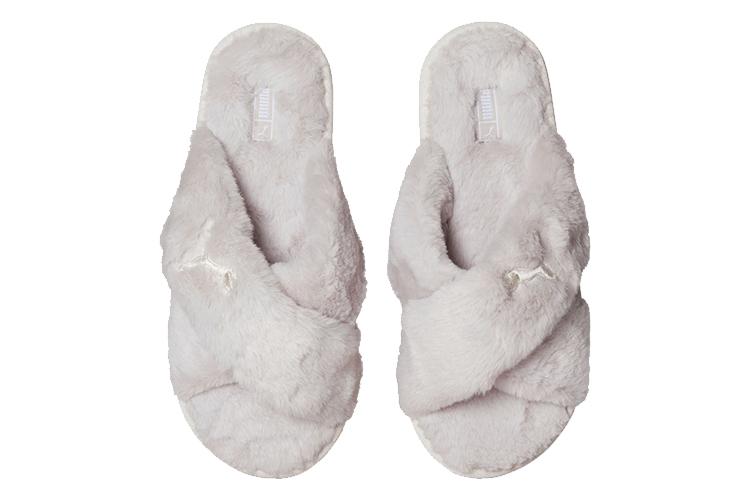 Шлепанцы женские PUMA Fluff X Strap Slide Nimbus Cloud, 37 EU