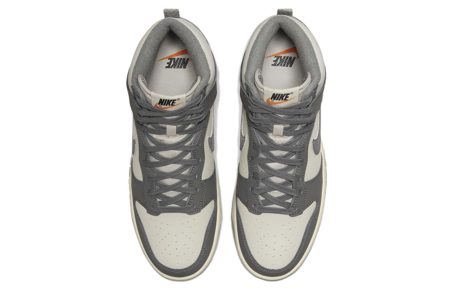 Кроссовки мужские Nike Dunk High SE светло-серые, 42.5 EU