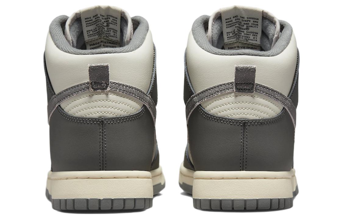 Кроссовки мужские Nike Dunk High SE светло-серые, 42.5 EU