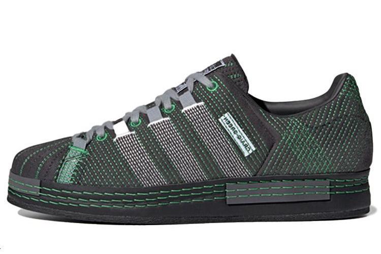 Спортивные кеды мужские Adidas Superstar Craig Green Utility черные