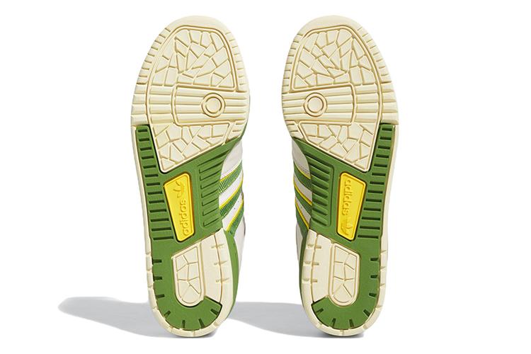 Кроссовки унисекс Adidas Rivalry Low 86 Pinkwhite Green Yellow, 44 2/3 EU