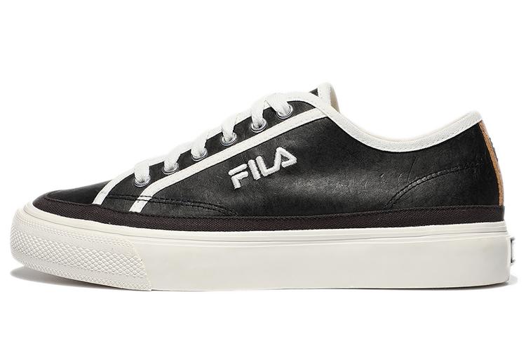 Кроссовки унисекс FILA Earth Touch Low Top черно-белые, 230 EU
