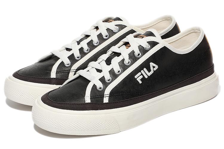 Кроссовки унисекс FILA Earth Touch Low Top черно-белые, 230 EU