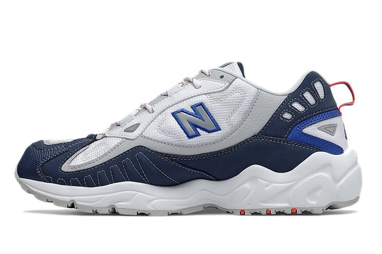 Кроссовки мужские New Balance 703 белые и темно-синие, 40 EU
