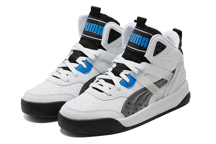 Кроссовки унисекс PUMA Backcourt белые/синие