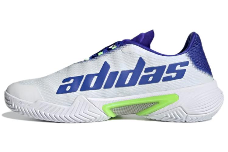 Кроссовки мужские Adidas Barricade белый/зелёный