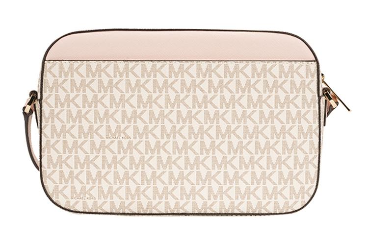 Сумка женская MICHAEL KORS Jet Set Camera Bag Tubas розовая, белая, многоцветная