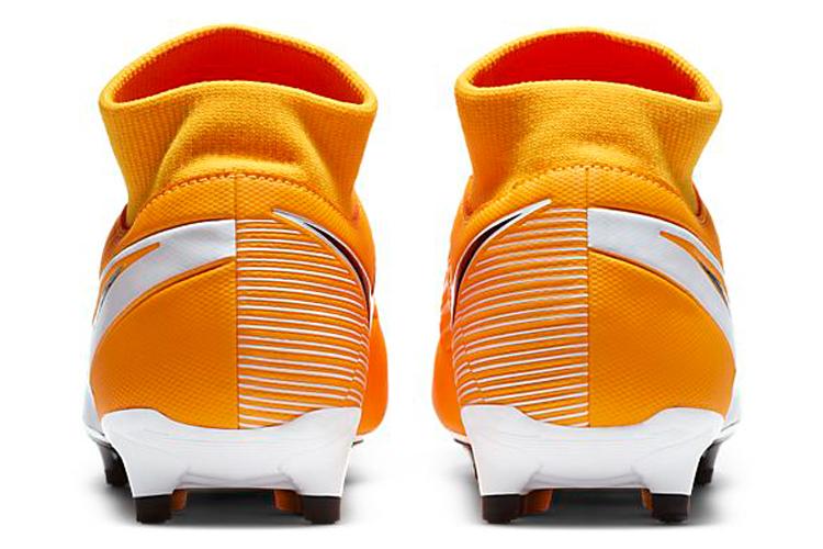 Футбольные бутсы Nike Mercurial Superfly 7 Academy FG/MG оранжевые, 45 EU