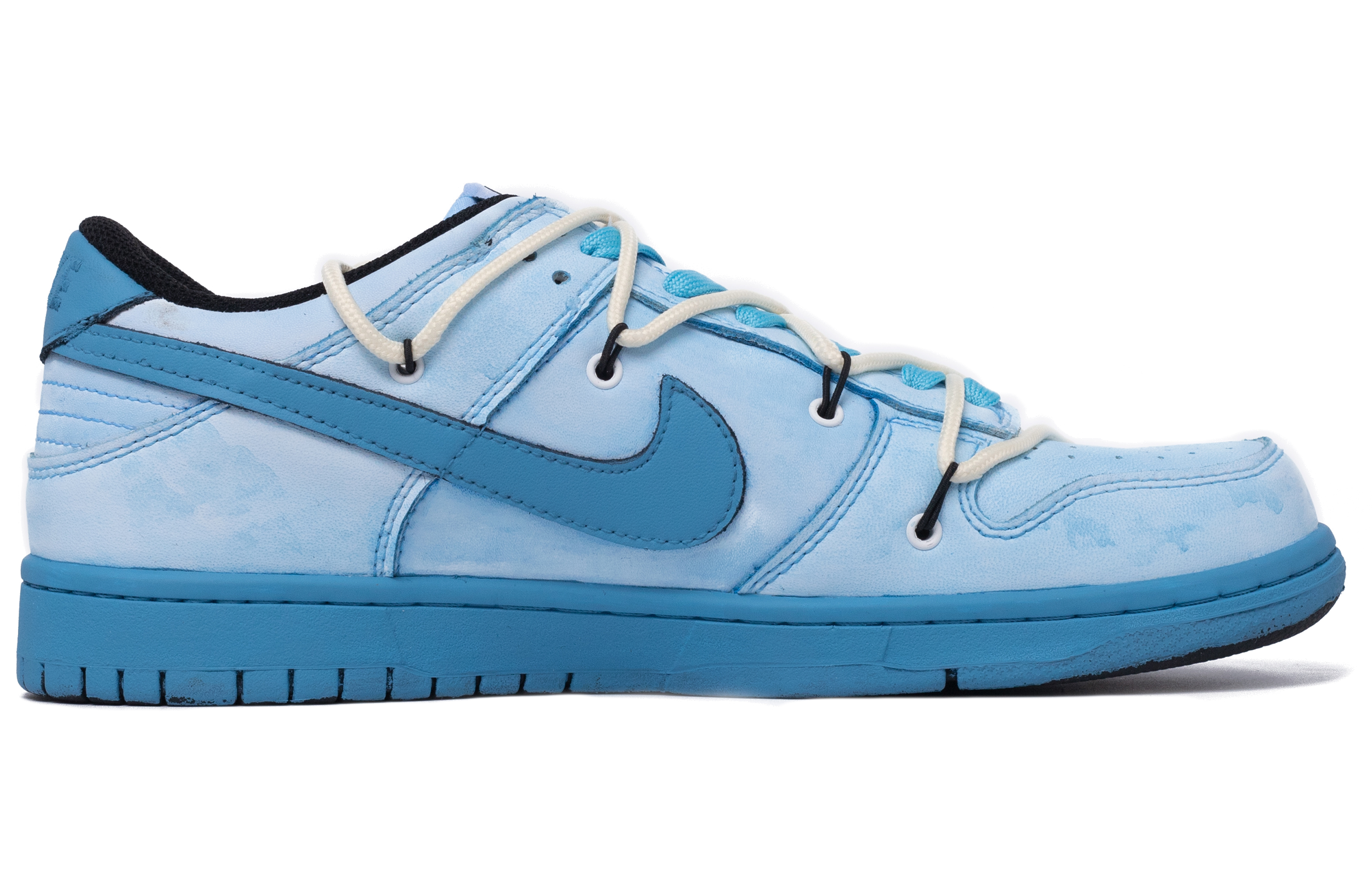 Спортивные кеды мужские Nike Dunk Retro Coverage Low Top Glacier Blue, 40 EU
