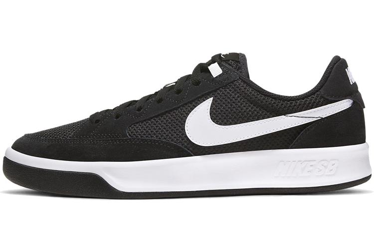 Кеды унисекс Nike SB Adversary черные, 36.5 EU