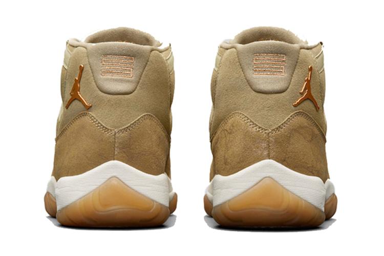 Кроссовки женские Air Jordan 11 Retro Olive Lux, 39 EU