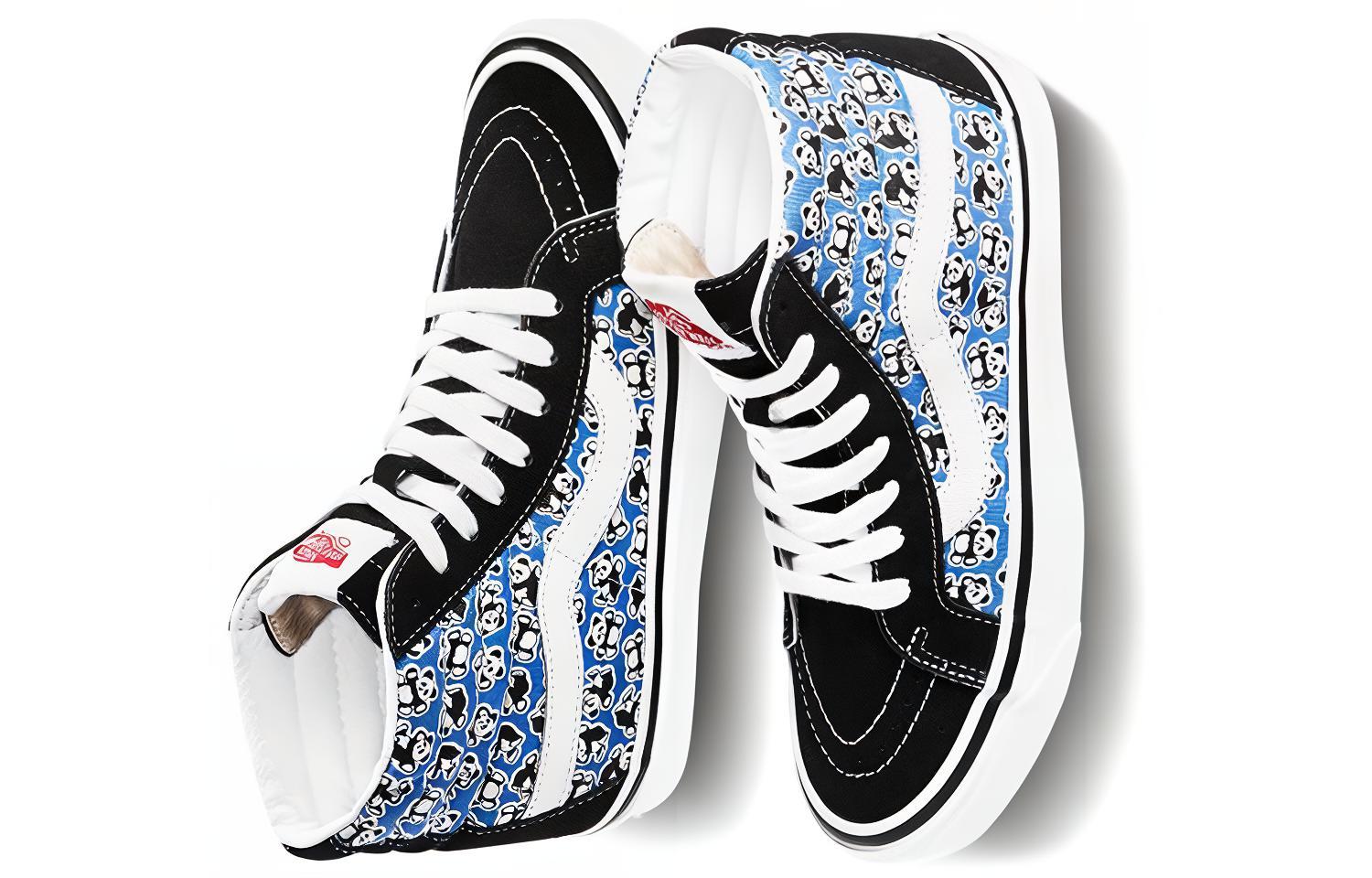 Кеды унисекс Vans SK8-Hi синие, 40 EU