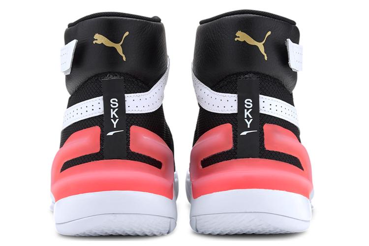 Кроссовки унисекс PUMA Sky Modern черно-белые, 39 EU