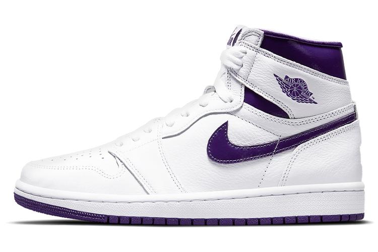 Кеды женские Air Jordan 1 High OG Court фиолетовые, 42.5 EU