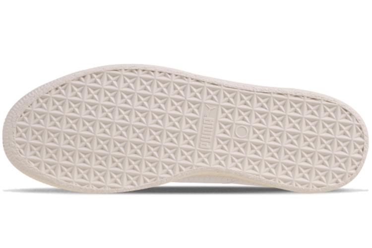 Кроссовки мужские PUMA Basket Stitched белые, 37.5 EU