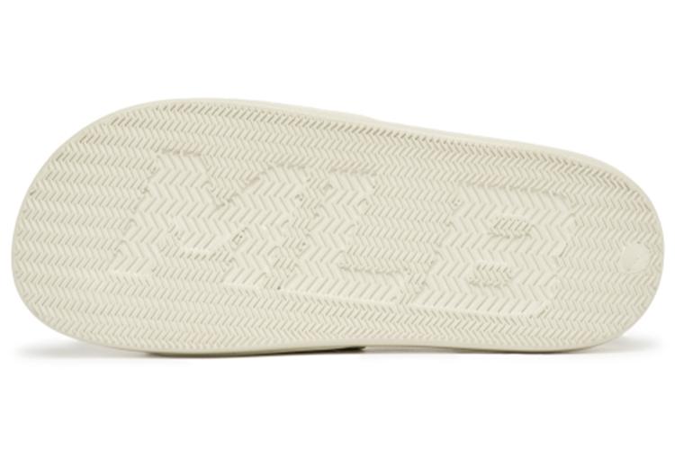 Шлепанцы унисекс MLB 3ALPAC123-50WHS белые, 36.5 EU