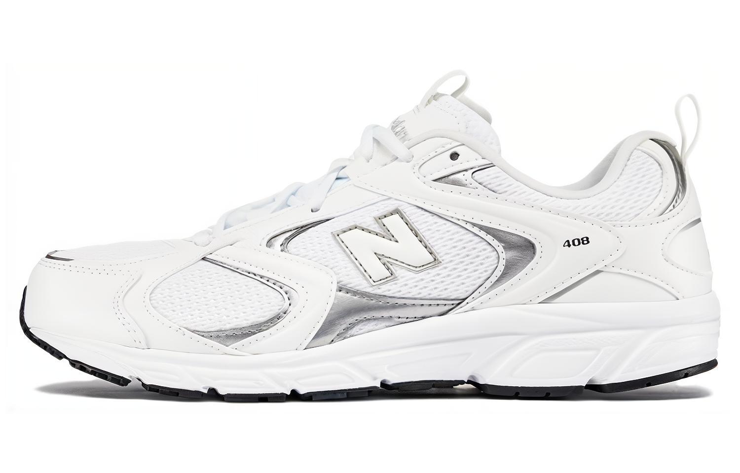 Кроссовки мужские New Balance 408 белые, 38.5 EU