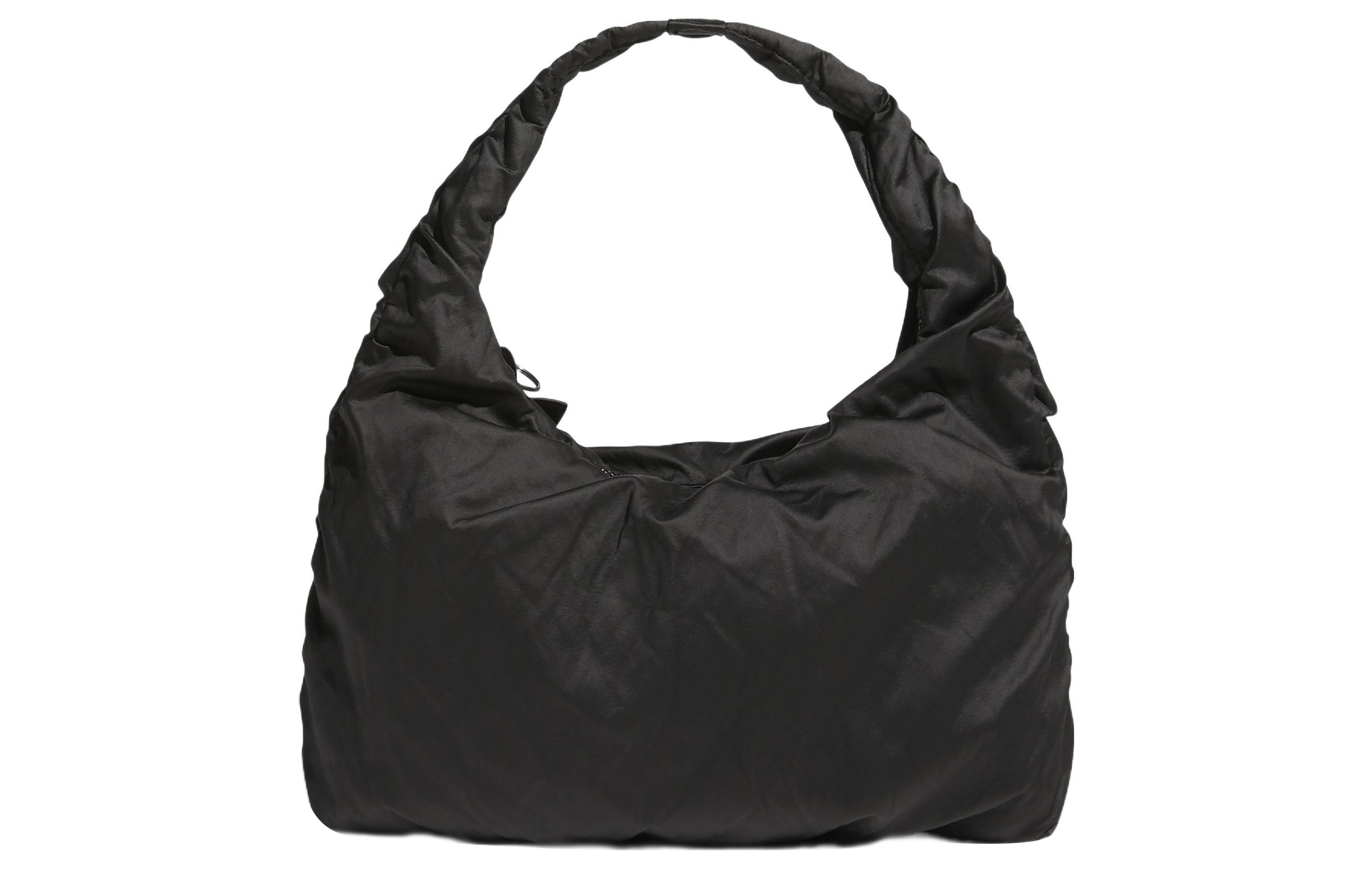 Спортивная сумка женская Adidas Satin Cloud Bag черная, малого размера