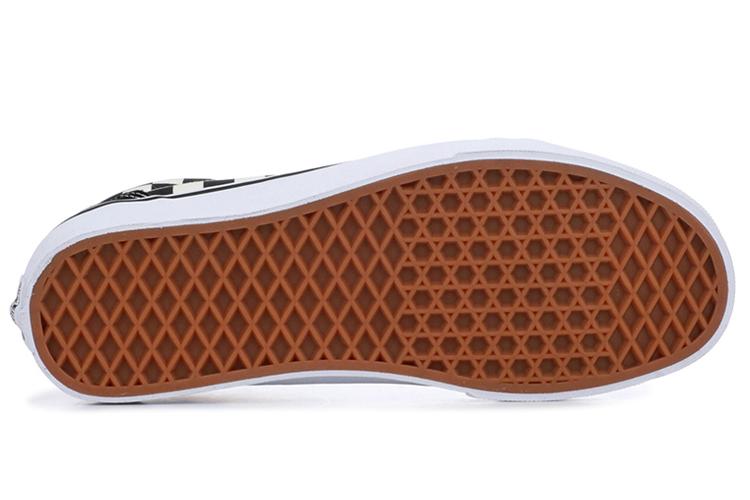 Кеды Vans Old Skool Checkerboard черные, 35 EU