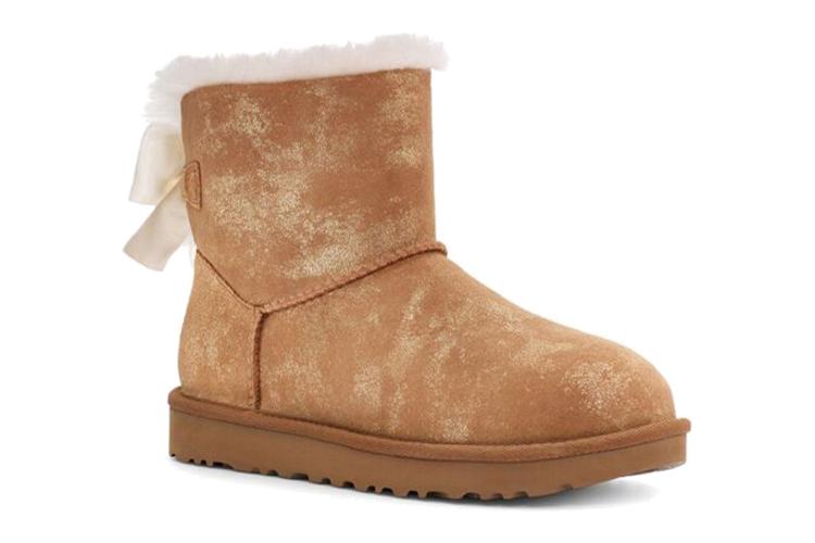 Зимние сапоги женские UGG Mini Bailey Bow Glimmer, 38 EU