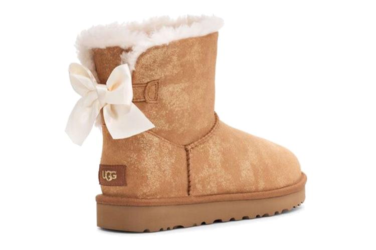 Зимние сапоги женские UGG Mini Bailey Bow Glimmer, 38 EU