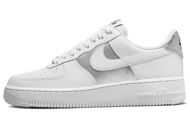 White Metallic Silver