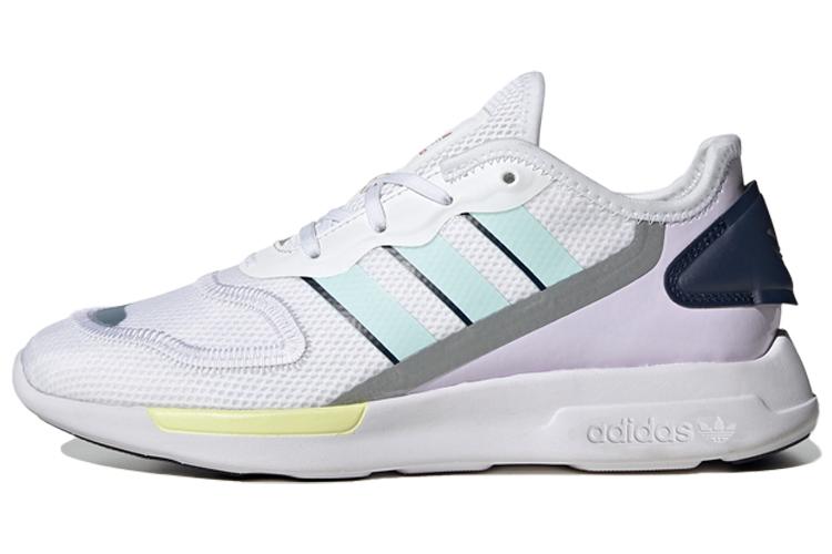 Кроссовки женские Adidas ZX 2K Florine белые ледяно-мятные